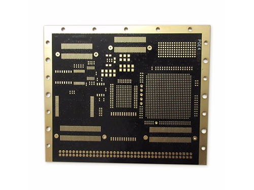 双面BGA黑油沉金工艺